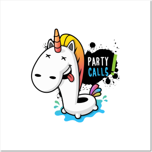 Party Calls Posters and Art